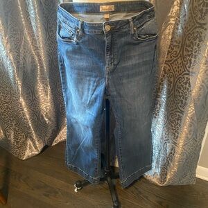 Kut From the Kloth: Kelsey High Rise Ankle Flare